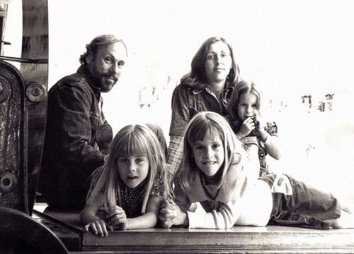 Genis Family 1974 on the Printing press in North Holland Friesland