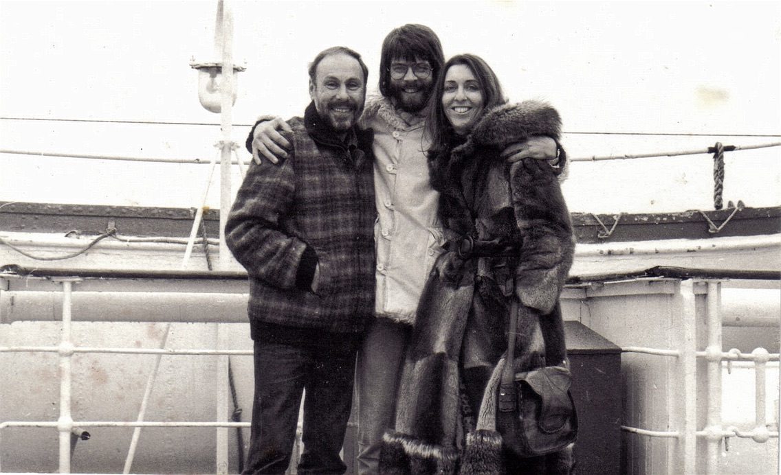 Leaving Holland for Australia with Artist Henri Van Nes 1979