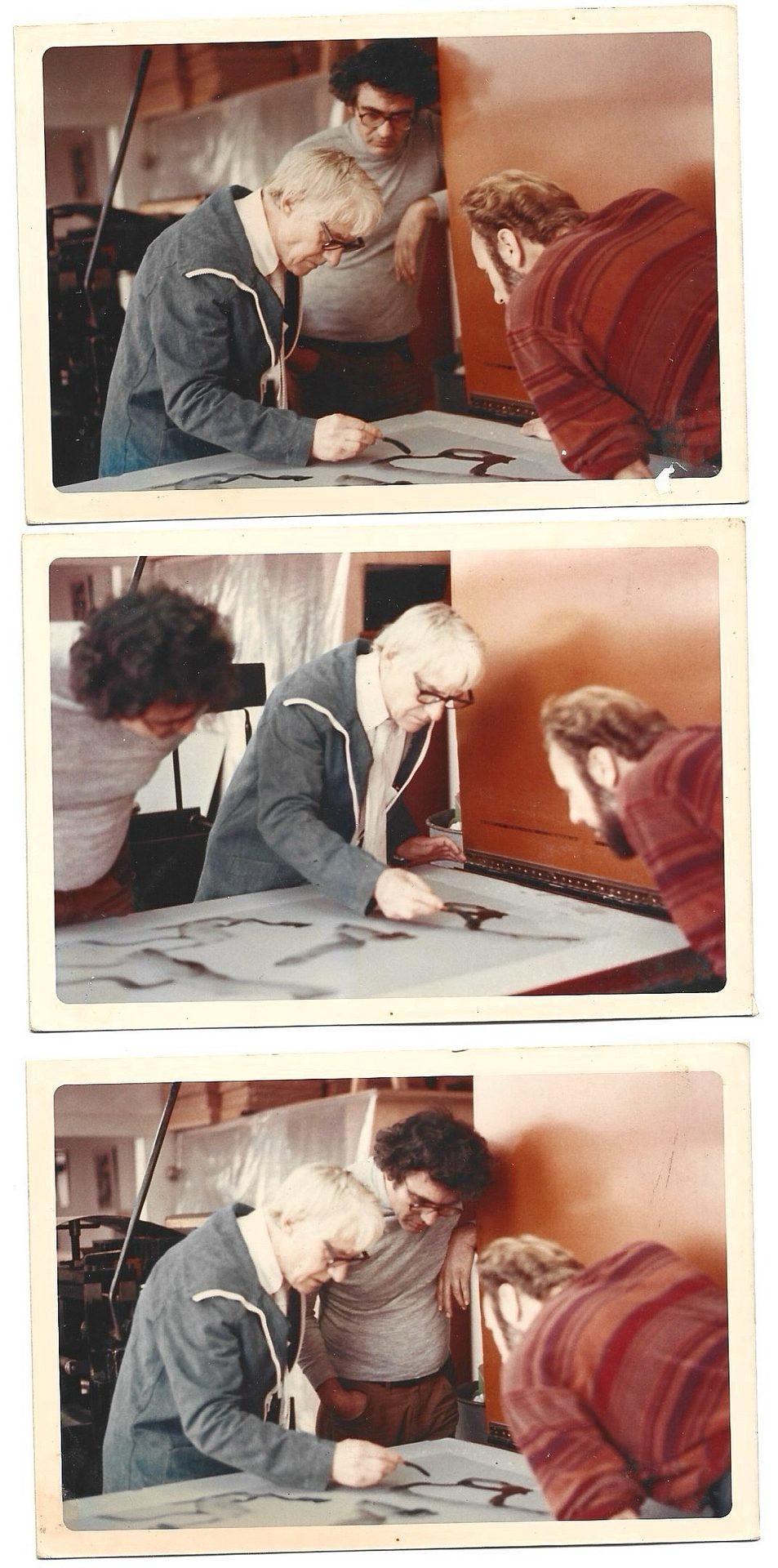 Willem de Kooning in workshop 2