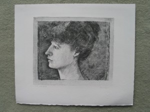 Portrait of womens profile stage 5
