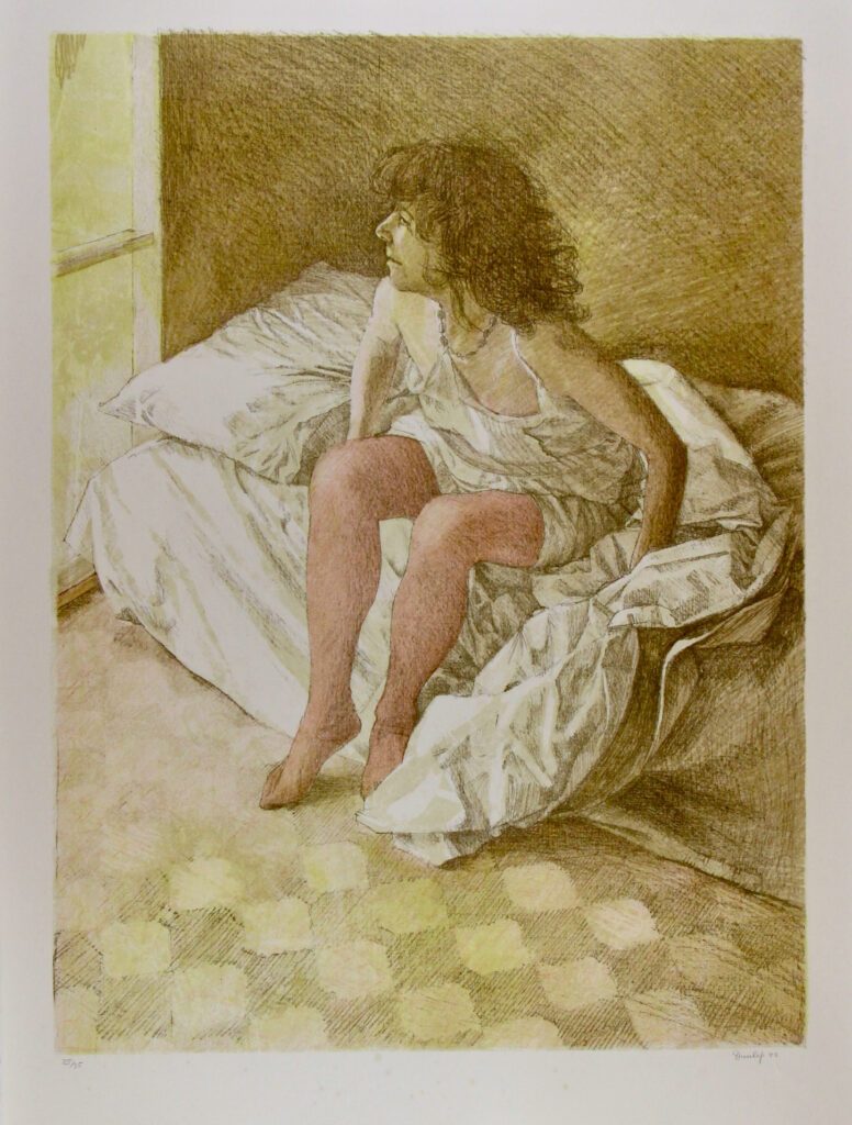 Sleep 4 – 1988 75x56cm – Brian Dunlop