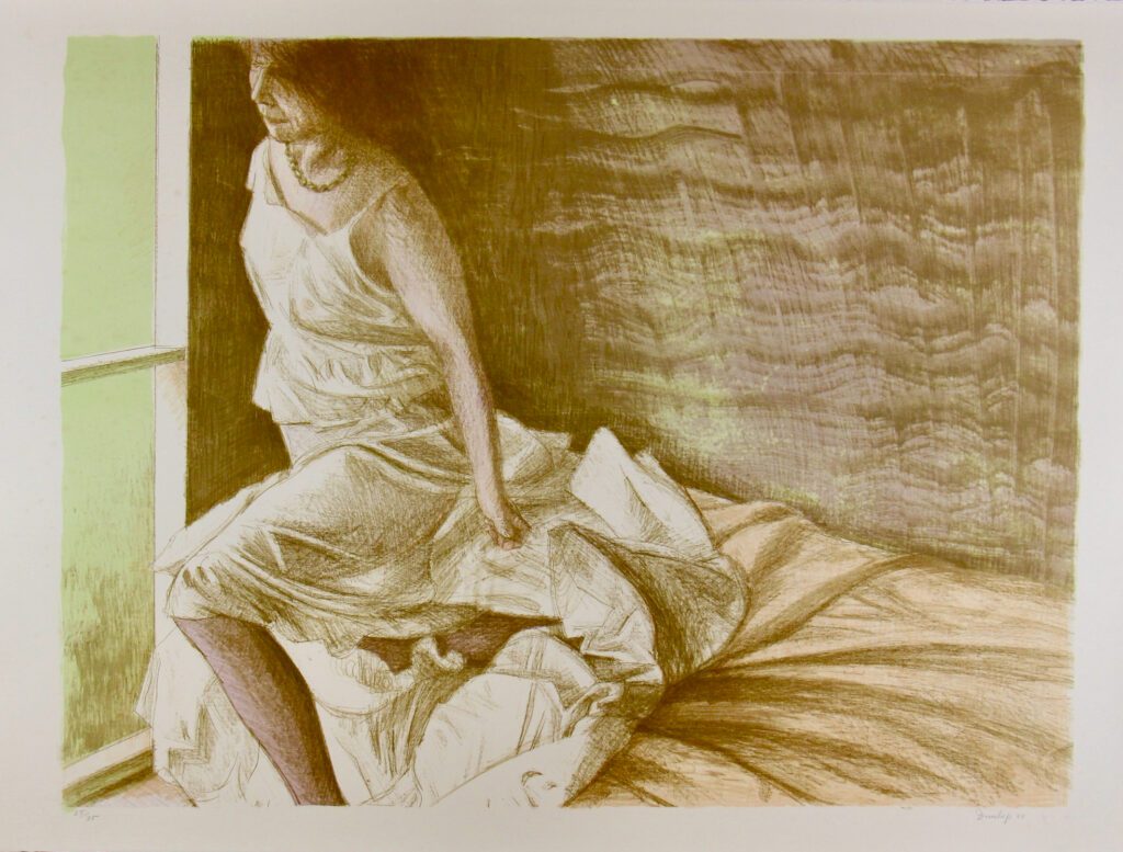 Sleep 5 – 1988 75x56cm – Brian Dunlop