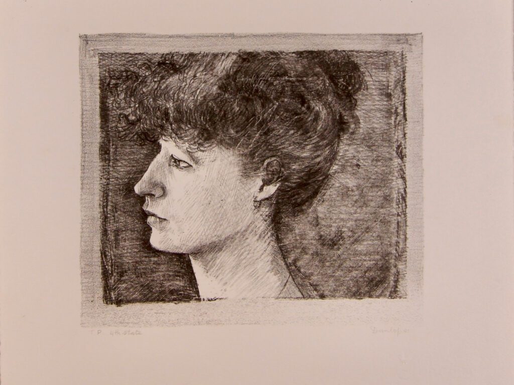 Anna State 4 Black – 1981 20x22cm – Brian Dunlop