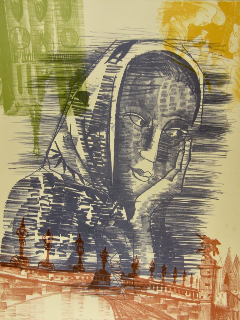 Paris Dreaming - 1922 66x50cm – Charles Blackman