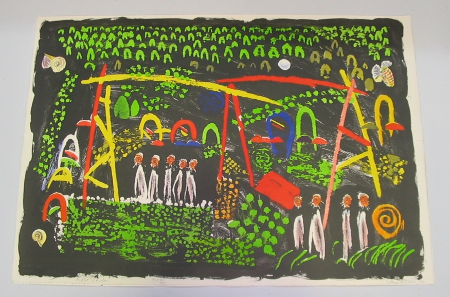 Series of 4, Night Garden