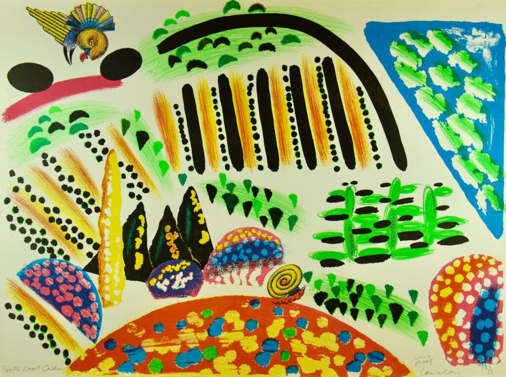 South Coast Garden - 57x76cm – Colin Lanceley