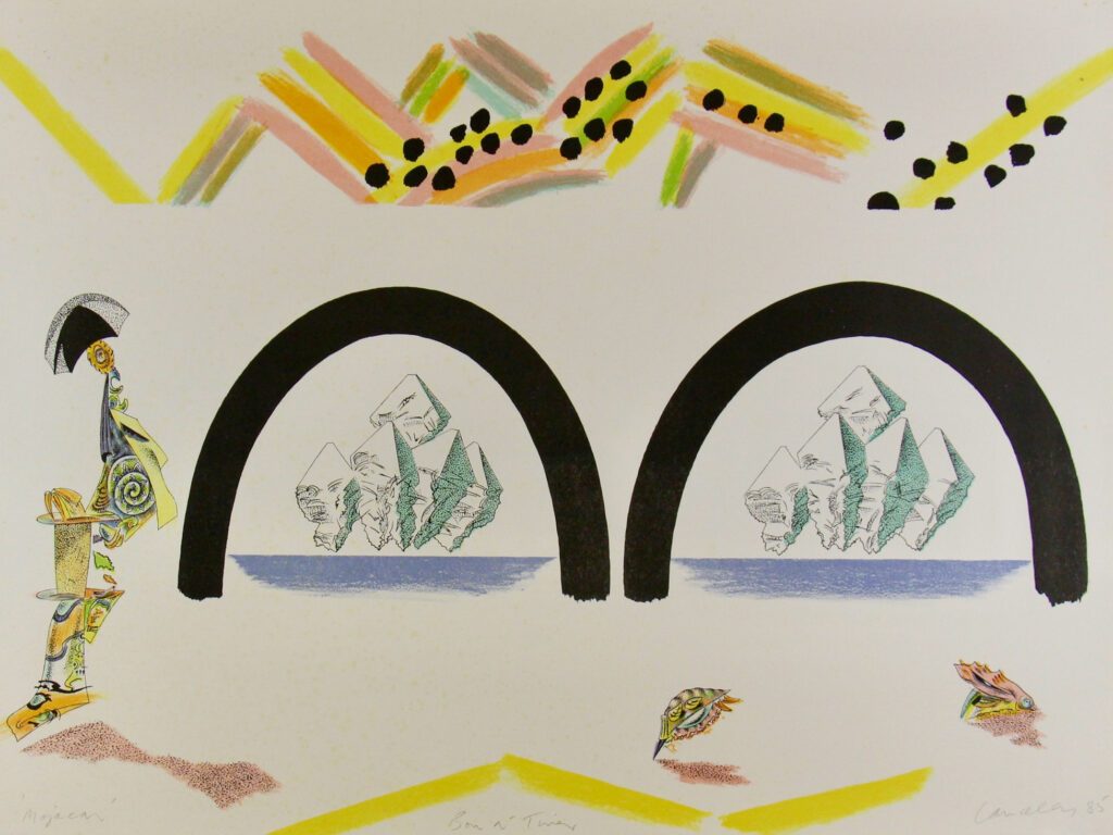 Majocar - Places No 5 (Set of 7) 1985 62x78cm – Colin Lanceley