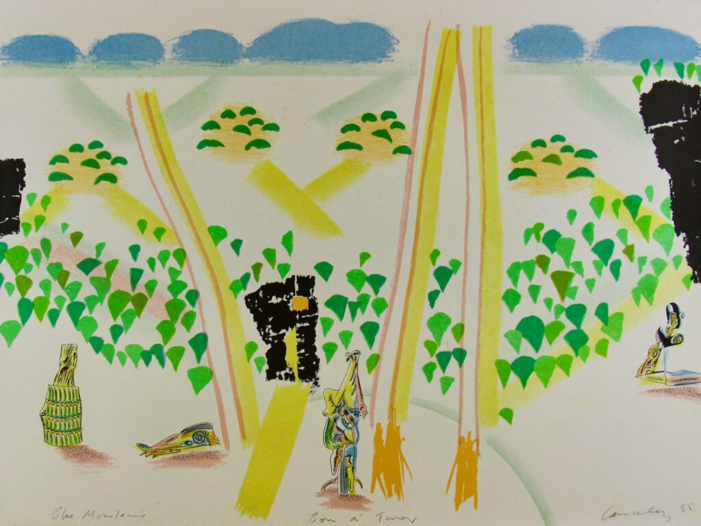 Places (Blue Mountain) - No 4 (Set of 7) 1985 61x78cm – Colin Lanceley