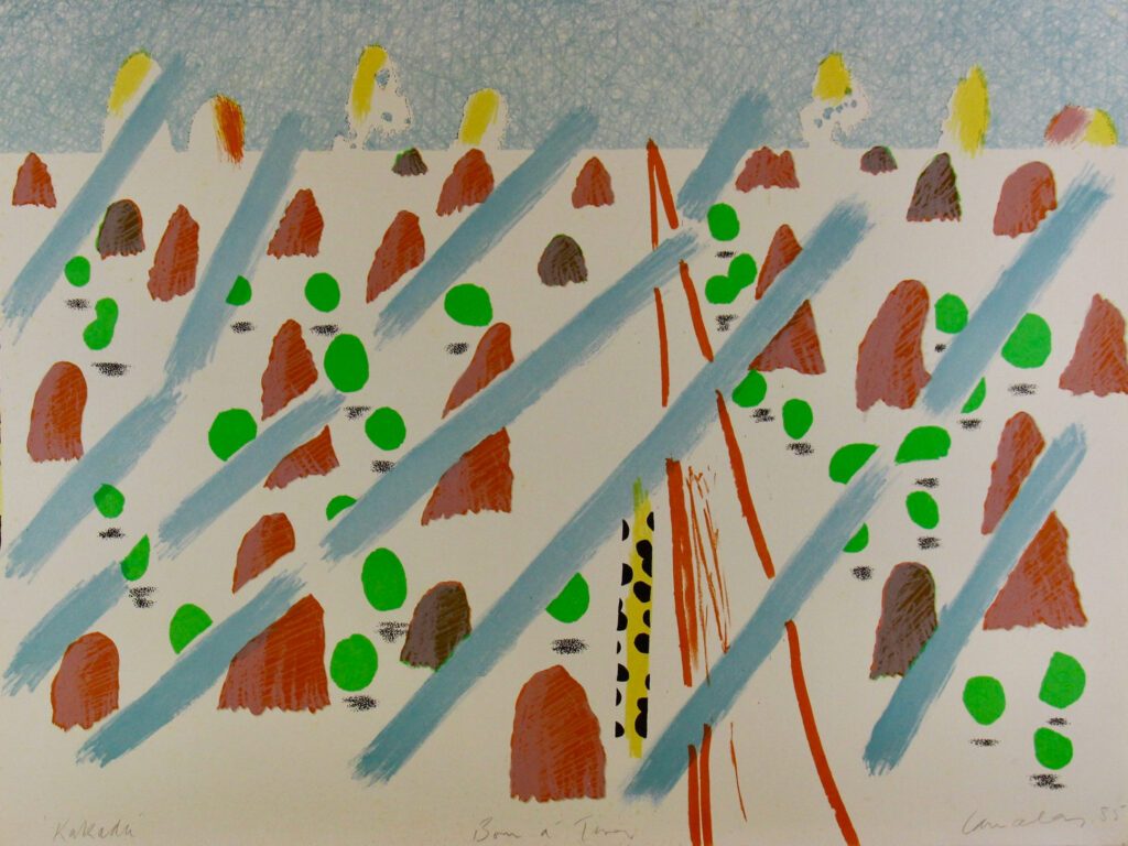 Places (Kakadu) - No 3 (Set of 7) 1985 60x78cm – Colin Lanceley