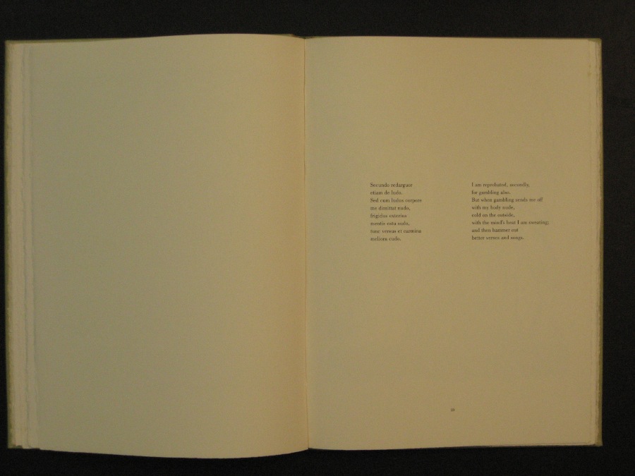Songs of the Vagabond Scholars 12