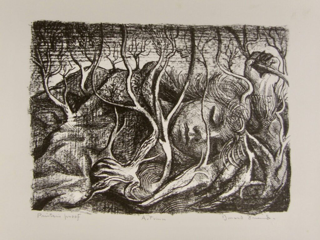 Autumn - 38x47cm – Donald Friend