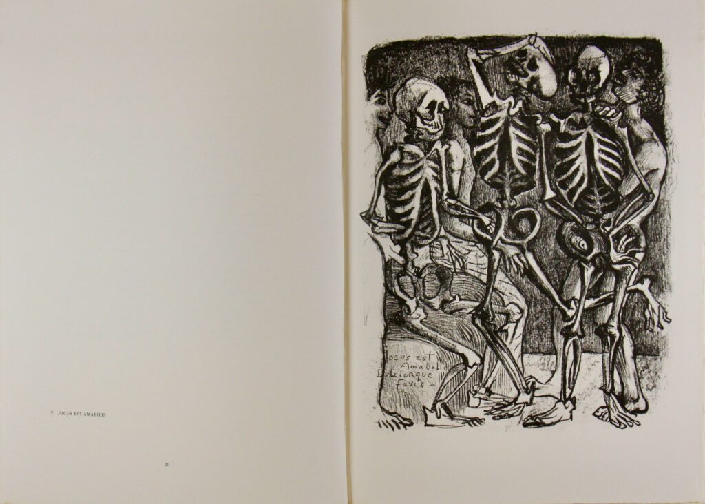 Songs of the Vagabond Scholars Page 21 - 46x33cm page size – Donald Friend