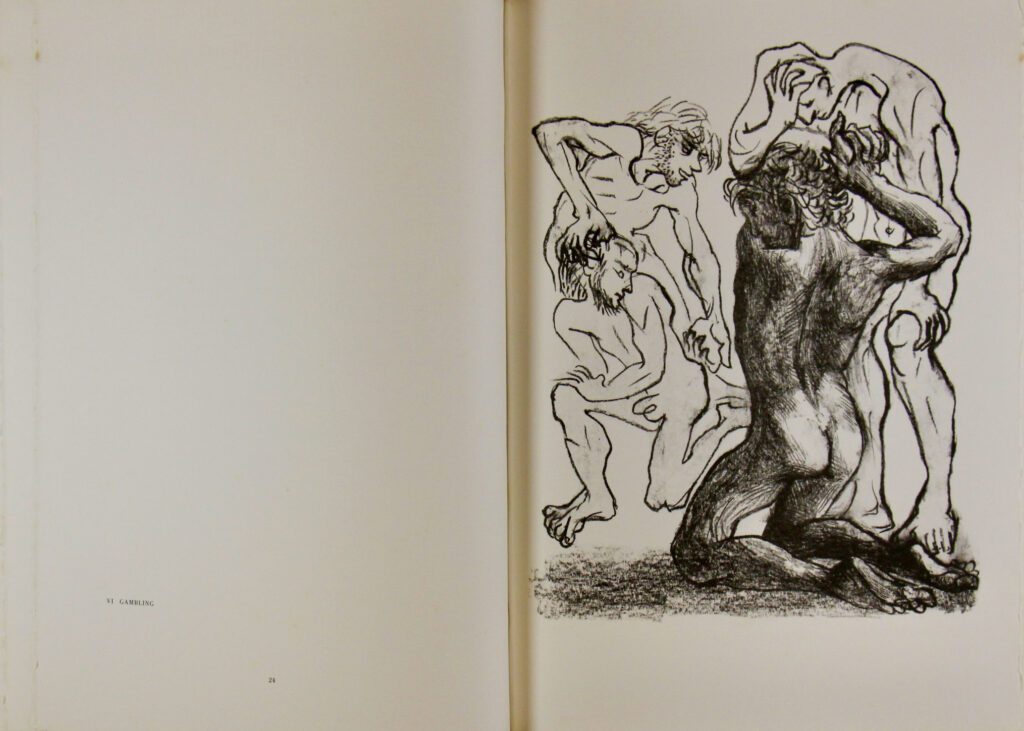Songs of the Vagabond Scholars Page 25 - 46x33cm page size – Donald Friend