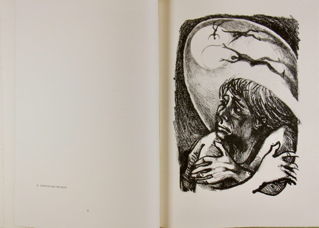 Songs of the Vagabond Scholars Page 37 - 46x33cm page size – Donald Friend
