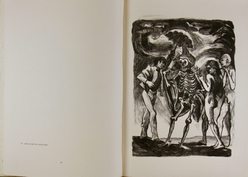 Songs of the Vagabond Scholars Page 45 - 46x33cm page size – Donald Friend