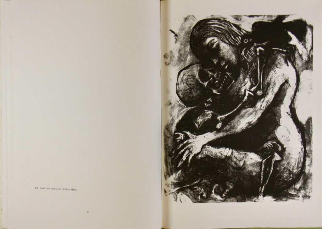 Songs of the Vagabond Scholars Page 49 - 46x33cm page size – Donald Friend