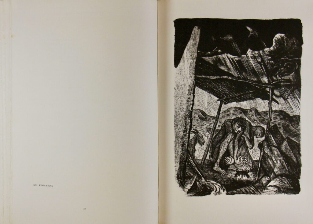 Songs of the Vagabond Scholars Page 53 - 46x33cm page size – Donald Friend