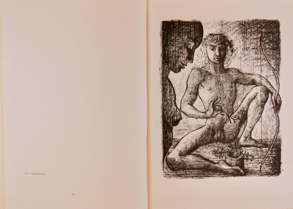 Songs of the Vagabond Scholars Page 57 - 46x33cm page size – Donald Friend