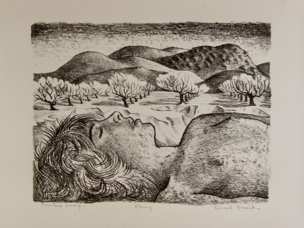 Spring - 38x47cm – Donald Friend