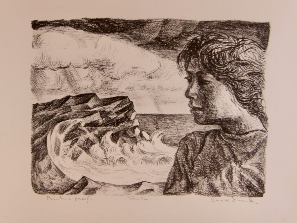 Winter - 38x47cm – Donald Friend