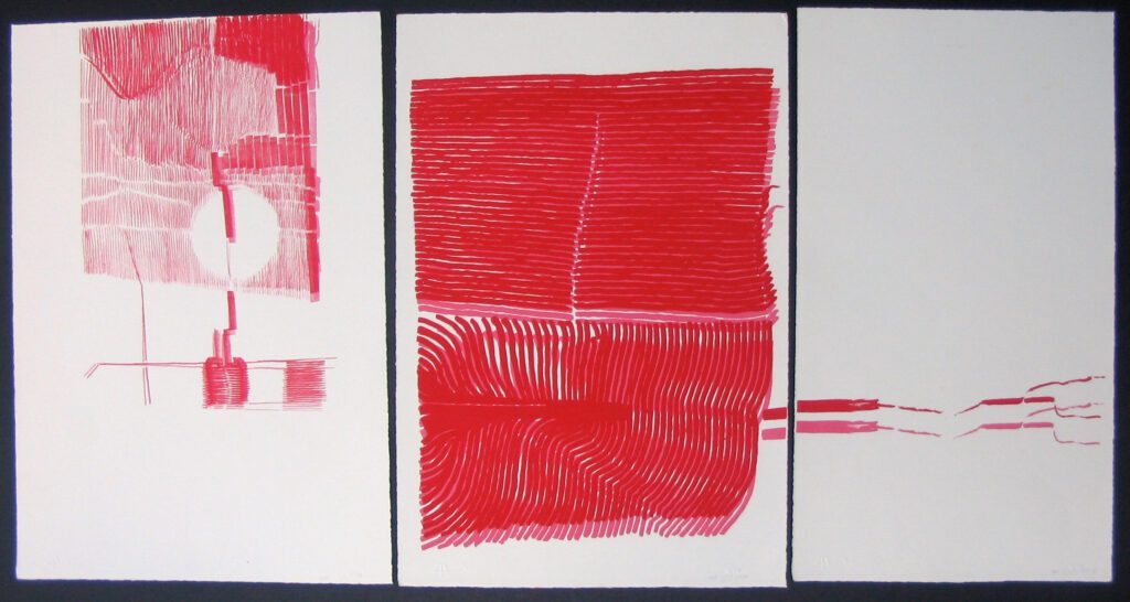 Untitled - 47x32cm – Gego (Gertrud Goldschmidt)