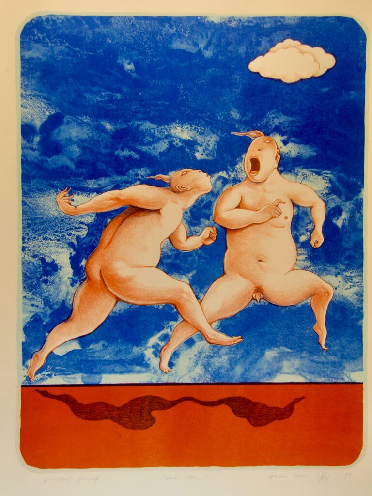 Come On - 1999 76x57cm – Guan Wei