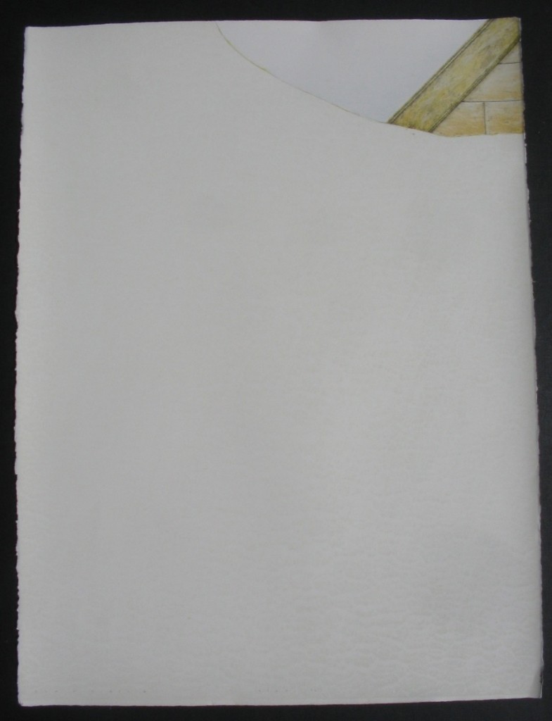 Series of 6 window views. Grof bizantijns.76x 56cm