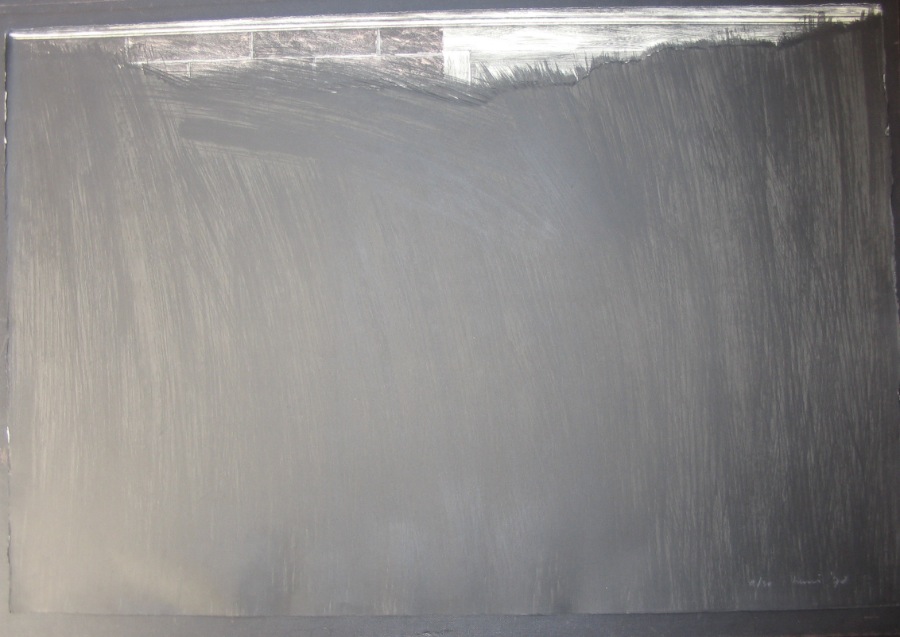 Series of 6 window views. Through a glass darkly.76x56cm