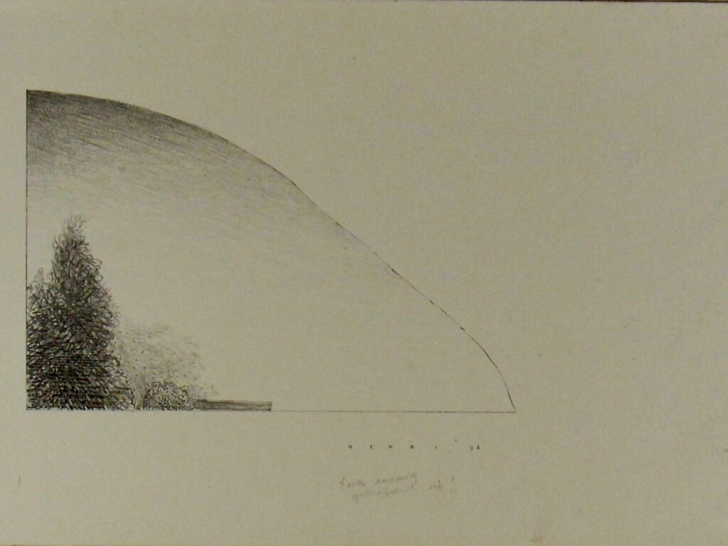 Hand Drawing Studies For Prints – Henri Van Nesse