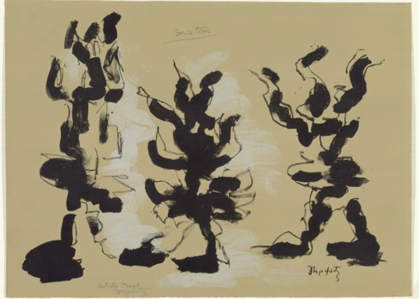 Jacques Liptchitz. Untitled. (3 Sculptural forms)