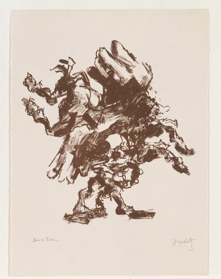 Jacques Liptchitz. Untitled. (Sculptural forms 2)