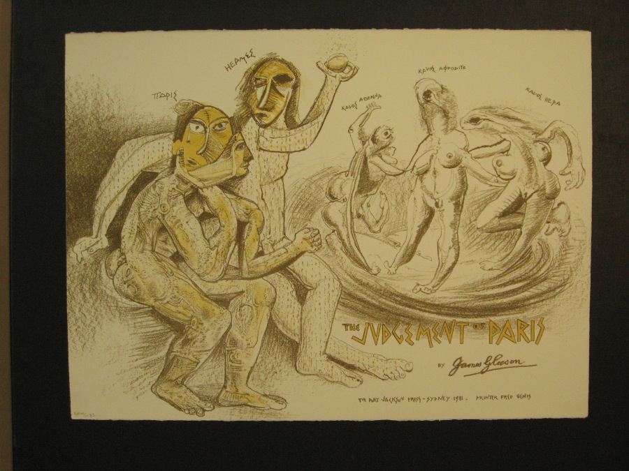 The judgement of Paris (cover sheet)