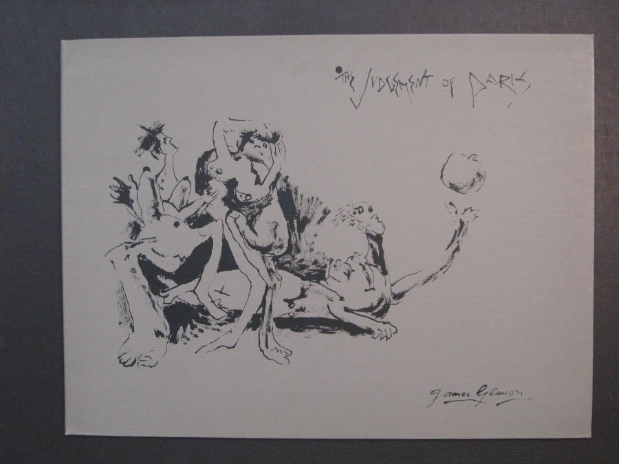 The judgement of Paris_sketch (original).  Title page