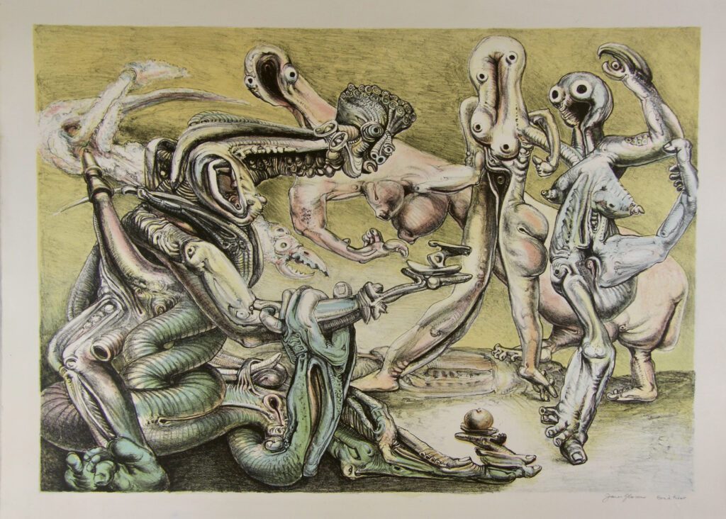 The Judgement of Paris 1 – 1981 57x76cm – James Gleeson