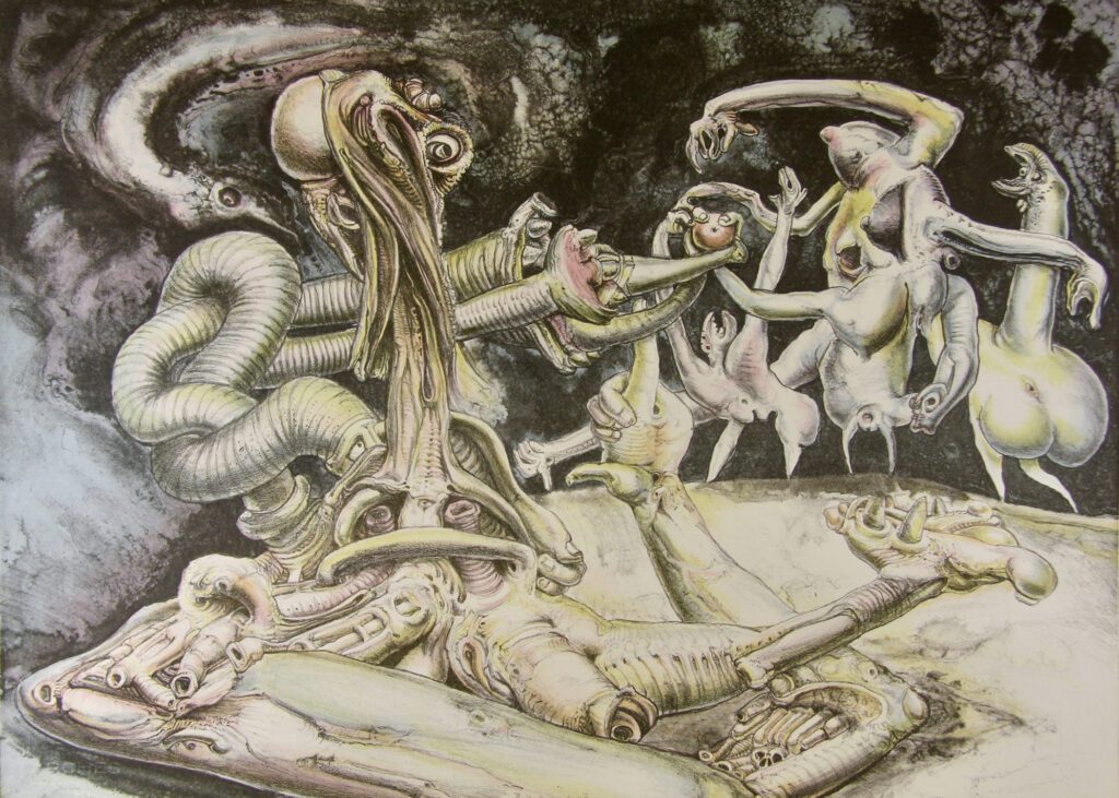 The Judgement of Paris 2 – 1981 57x76cm – James Gleeson