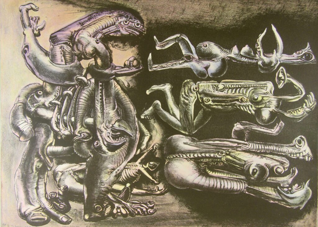 The Judgement of Paris 3 – 1981 57x76cm – James Gleeson