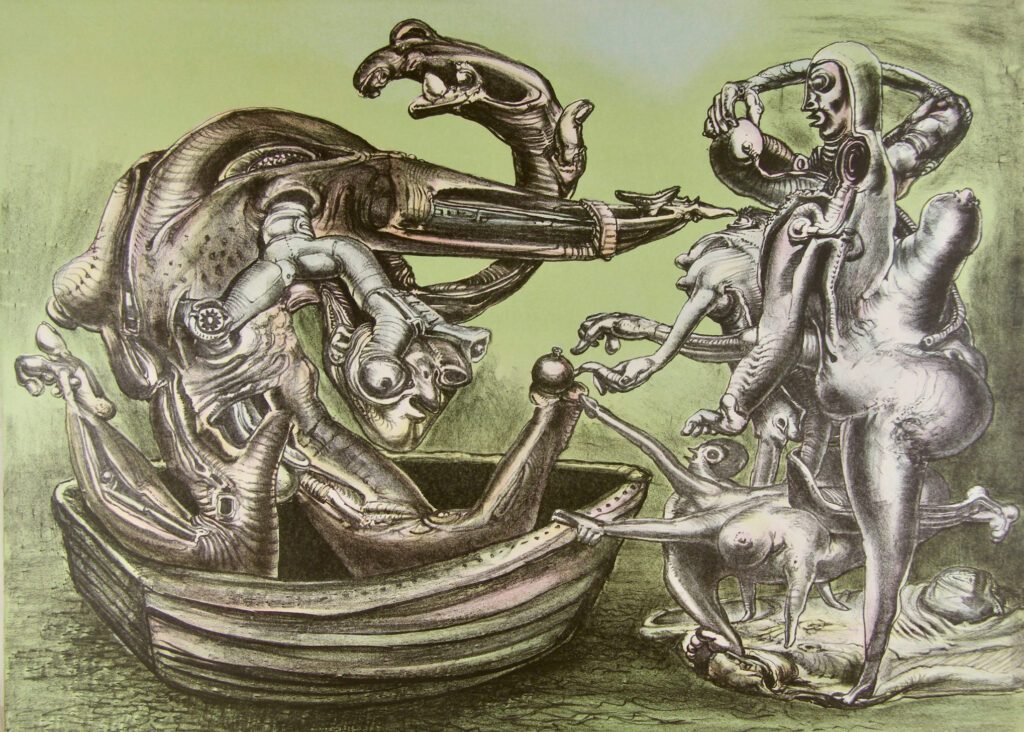 The Judgement of Paris 4 – 1981 57x76cm – James Gleeson