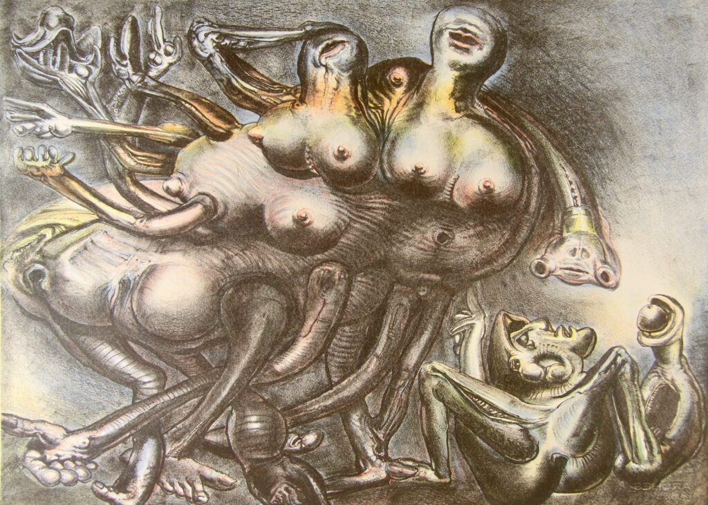 The Judgement of Paris 5 – 1981 57x76cm – James Gleeson