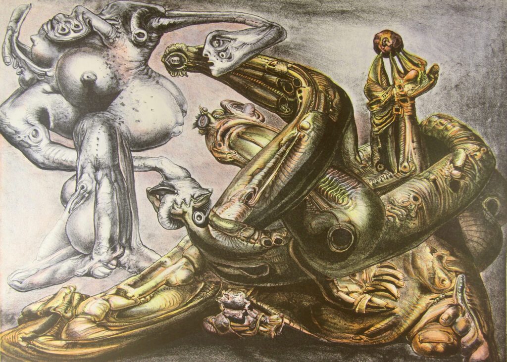 The Judgement of Paris 6 – 1981 57x76cm – James Gleeson