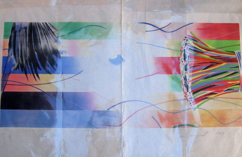Area Code - 1967 85x65cm – James Rosenquist