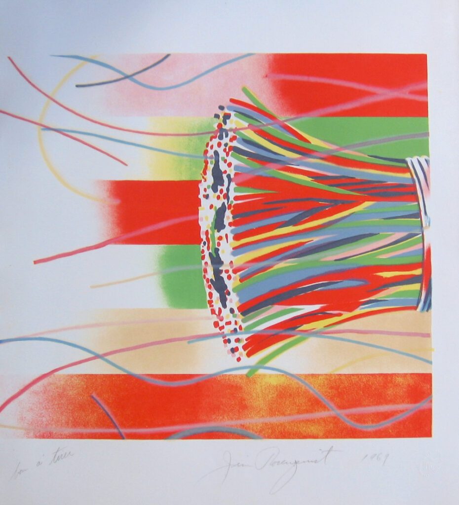 Area Code – 1969 73x66cm – James Rosenquist