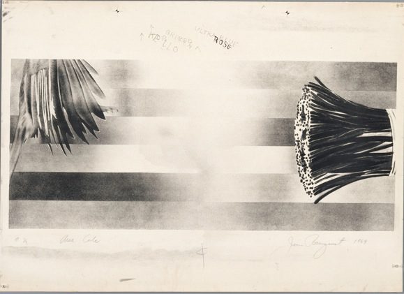 Area Code (Black and White) – 1969 73x66cm – James Rosenquist