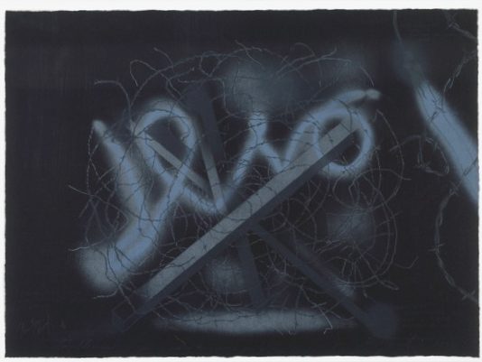 Tumbleweed on Black – James Rosenquist