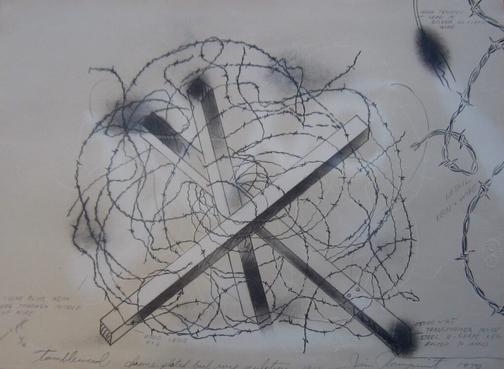 Tumbleweed on White - 1970 56x76cm – James Rosenquist