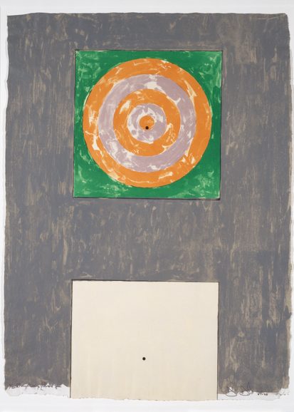 Target (Green, Orange, and Grey) – Jasper Johns