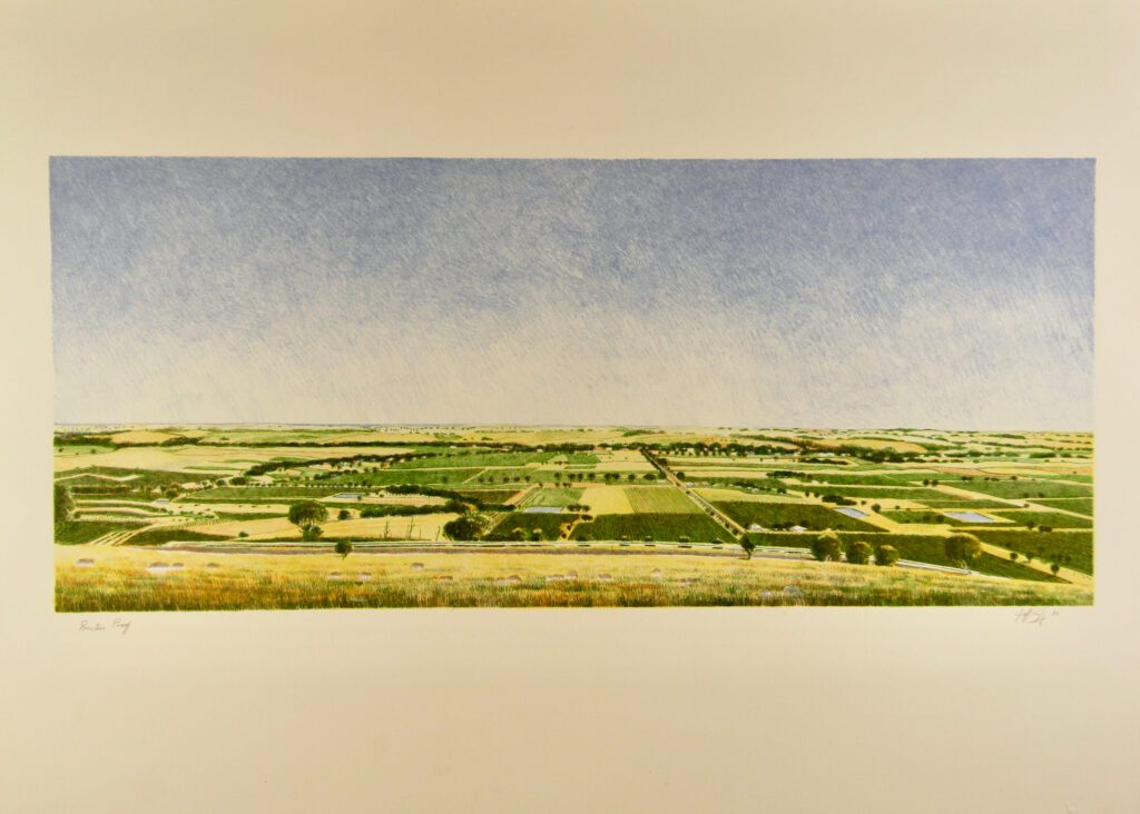 Barossa Landscape - 1981 57x76cm – Jeff Rigby