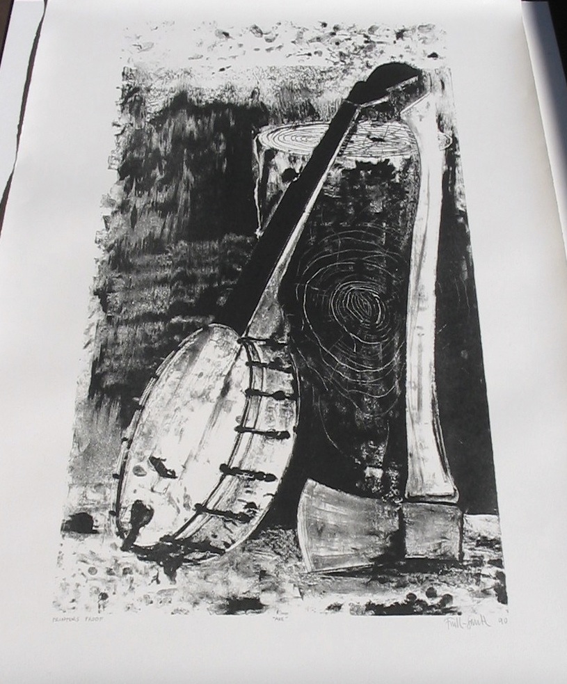 Axe (bl & Wht)1990