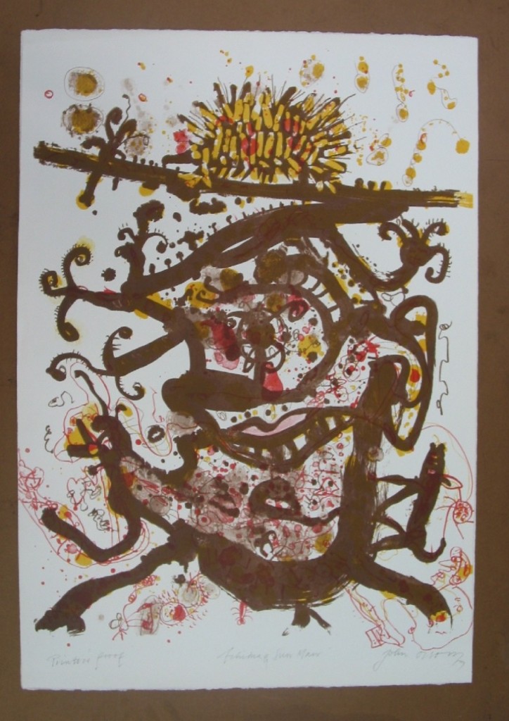 Echidna and sun man