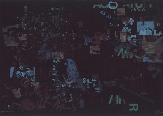 Not Wanting to Say Anything about Marcel 4 - 1969 70x100cm – John Cage