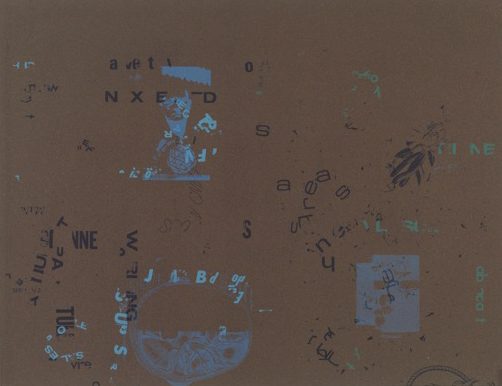 Not Wanting to Say Anything about Marcel 5. (Brown) - 1969 70x100cm – John Cage